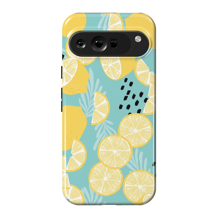 Pixel 9 Pro XL StrongFit Lemon pattern 06 by Jelena Obradovic