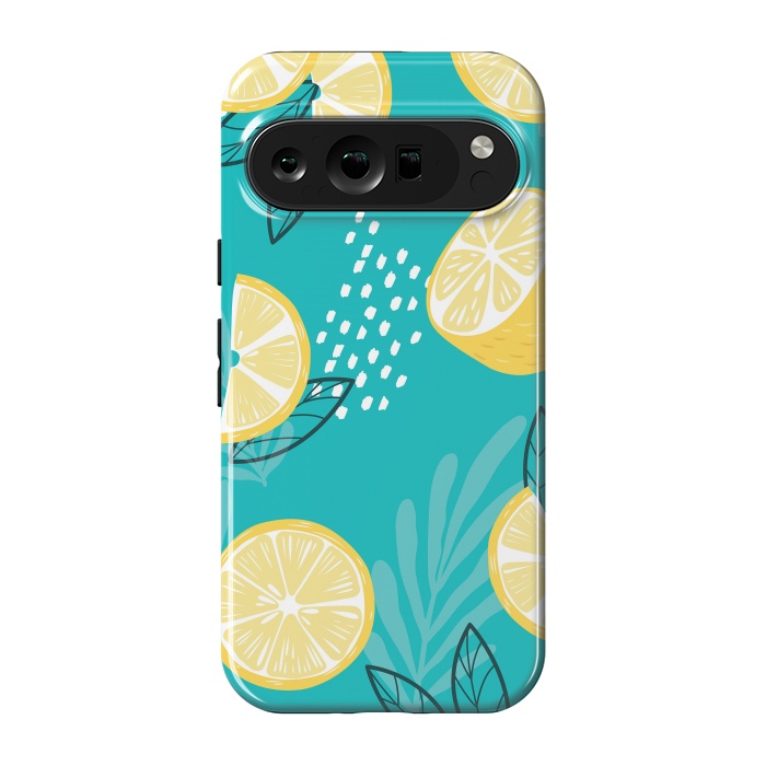 Pixel 9 pro StrongFit Lemon pattern 08 by Jelena Obradovic