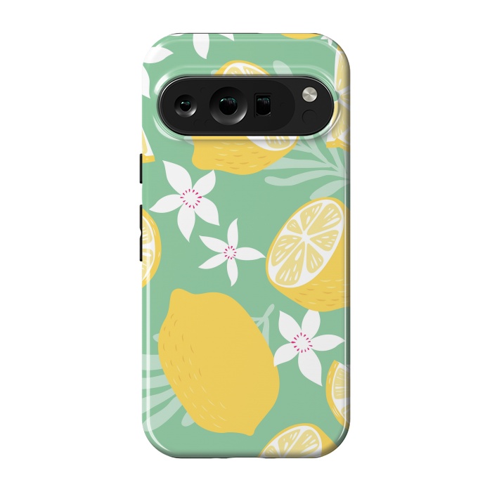 Pixel 9 pro StrongFit Lemon pattern 09 by Jelena Obradovic