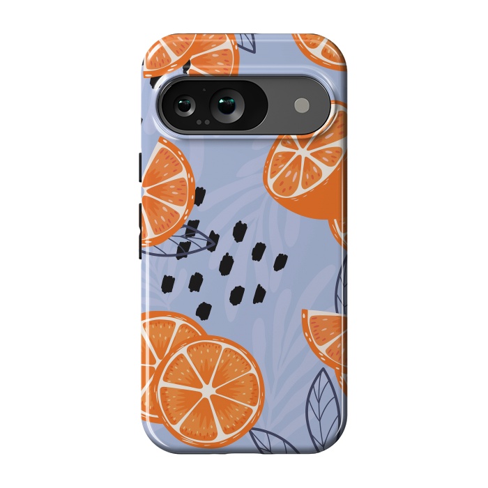 Pixel 9 StrongFit Orange pattern 04 by Jelena Obradovic