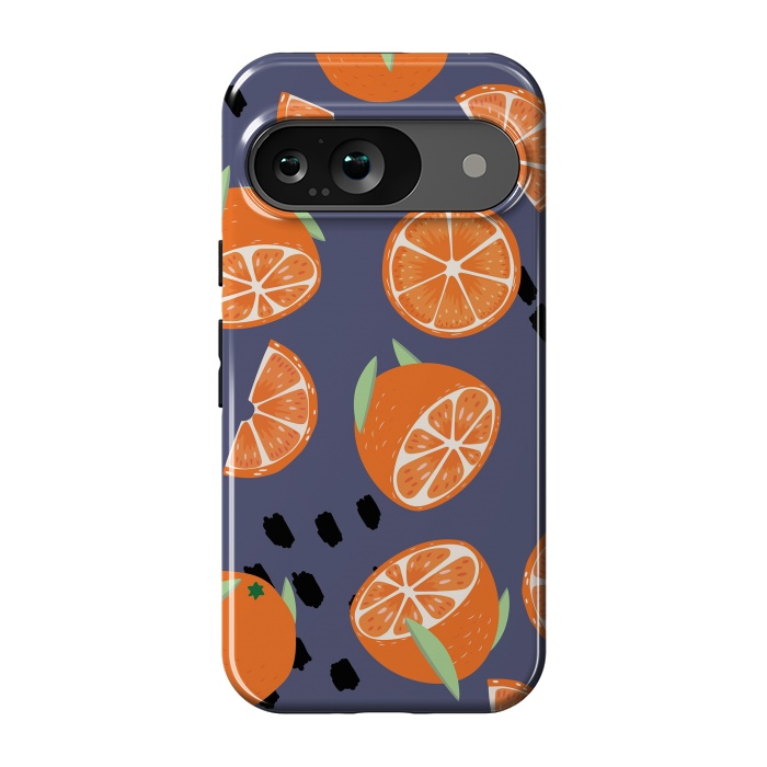 Pixel 9 StrongFit Orange pattern 05 by Jelena Obradovic