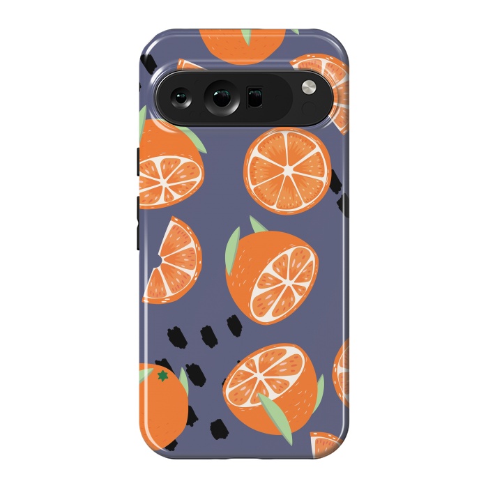 Pixel 9 Pro XL StrongFit Orange pattern 05 by Jelena Obradovic