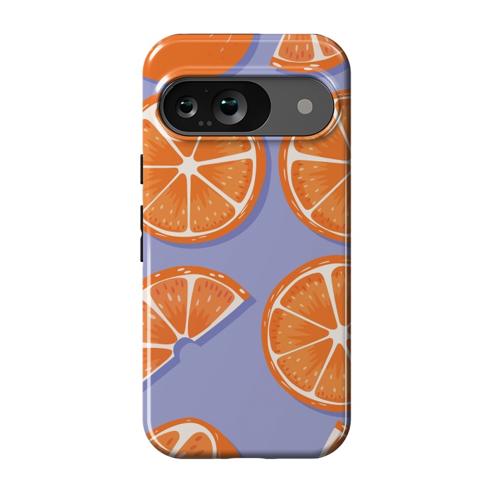 Pixel 9 StrongFit Orange pattern 08 by Jelena Obradovic