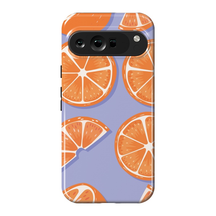 Pixel 9 Pro XL StrongFit Orange pattern 08 by Jelena Obradovic