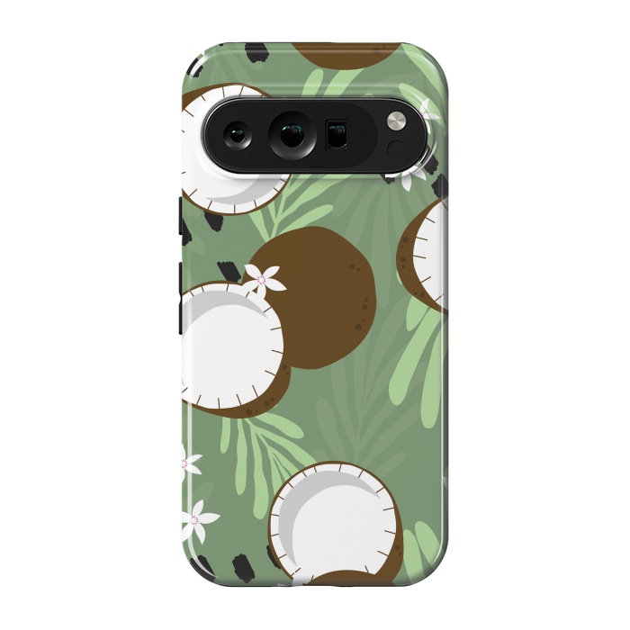 Pixel 9 pro StrongFit Coconut pattern 01 by Jelena Obradovic