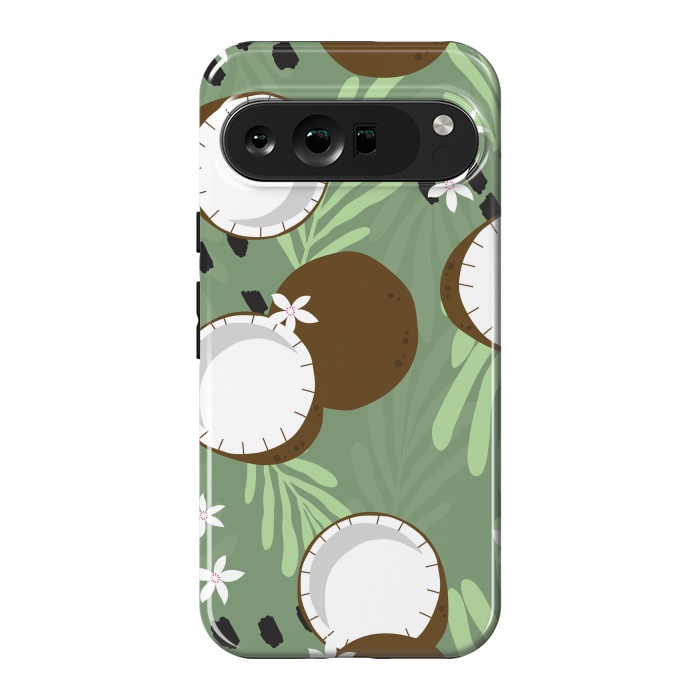 Pixel 9 Pro XL StrongFit Coconut pattern 01 by Jelena Obradovic