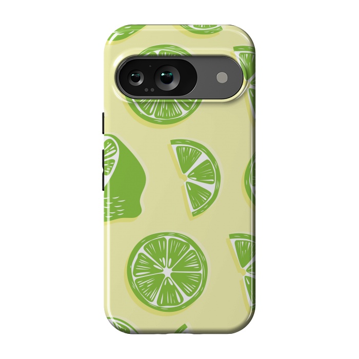 Pixel 9 StrongFit Lime pattern 04 by Jelena Obradovic