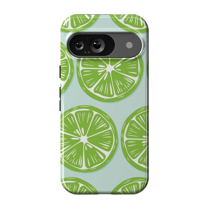 Pixel 9 StrongFit Lime pattern 05 by Jelena Obradovic