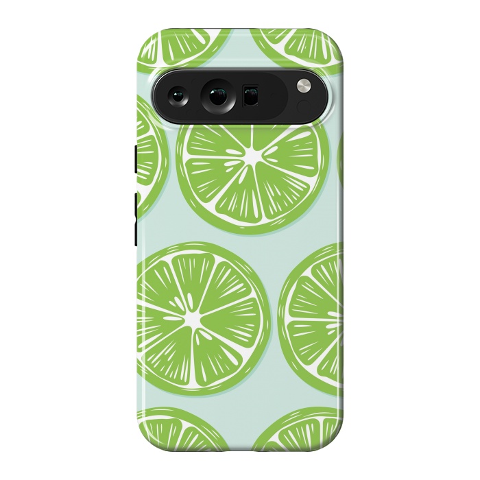 Pixel 9 Pro XL StrongFit Lime pattern 05 by Jelena Obradovic