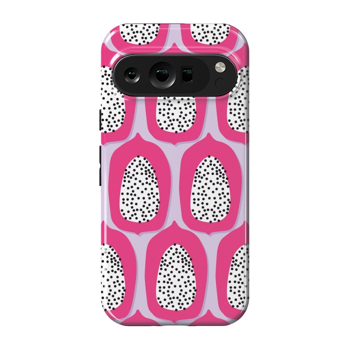 Pixel 9 pro StrongFit Papaya pattern 01 by Jelena Obradovic