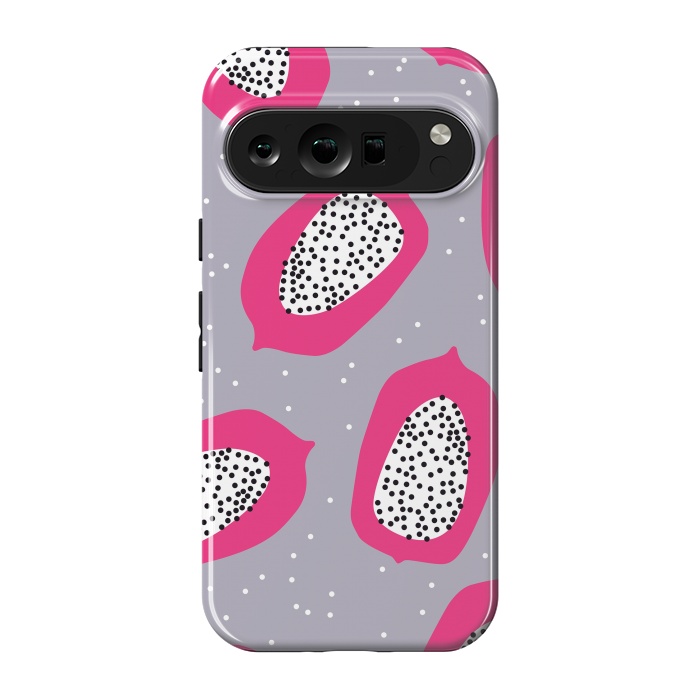 Pixel 9 pro StrongFit Papaya pattern 02 by Jelena Obradovic