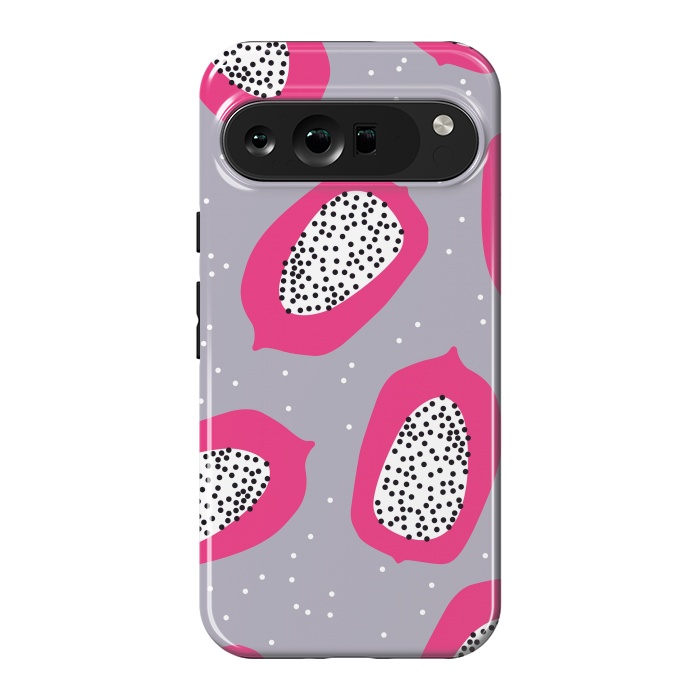 Pixel 9 Pro XL StrongFit Papaya pattern 02 by Jelena Obradovic