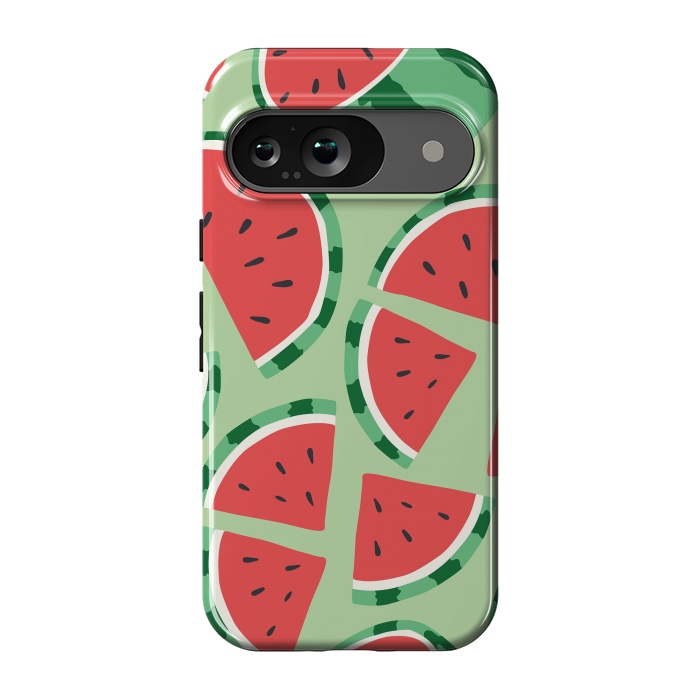 Pixel 9 StrongFit Watermelon pattern 01 by Jelena Obradovic