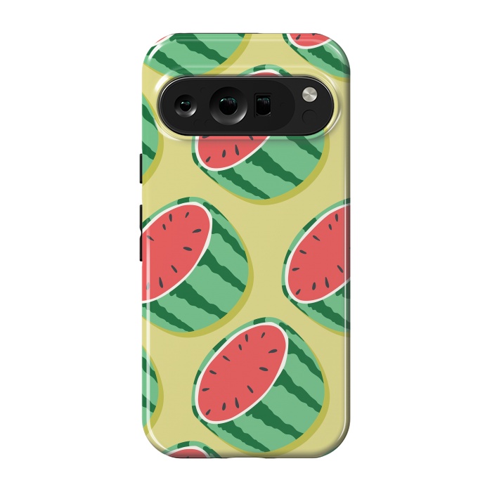 Pixel 9 pro StrongFit Watermelon pattern 02 by Jelena Obradovic