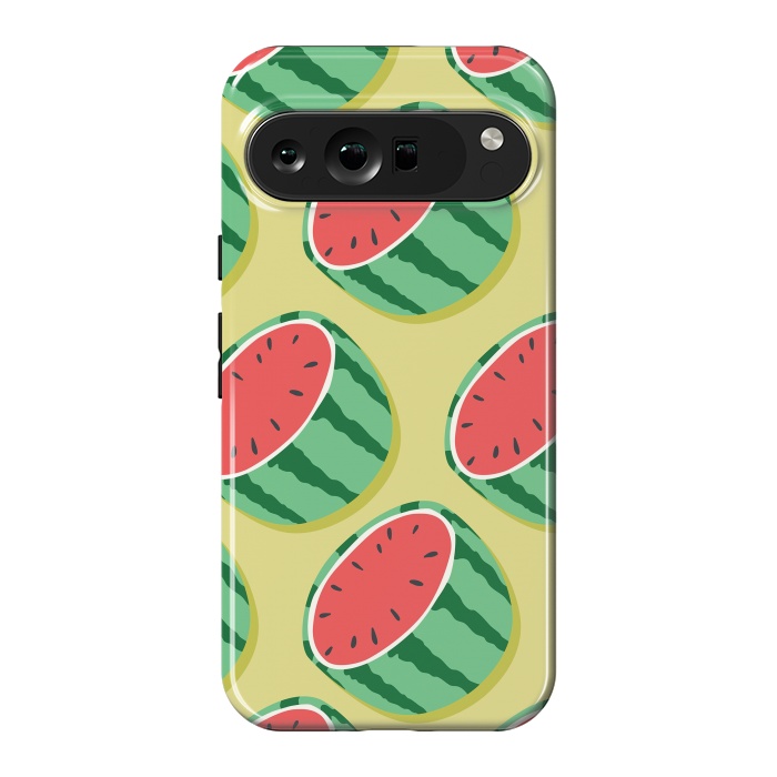 Pixel 9 Pro XL StrongFit Watermelon pattern 02 by Jelena Obradovic