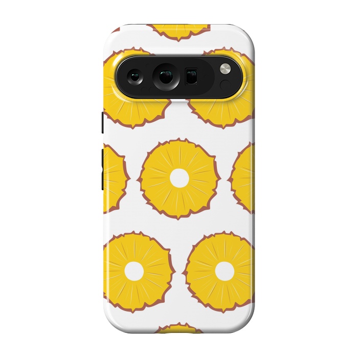 Pixel 9 pro StrongFit Pineapple pattern 01 by Jelena Obradovic