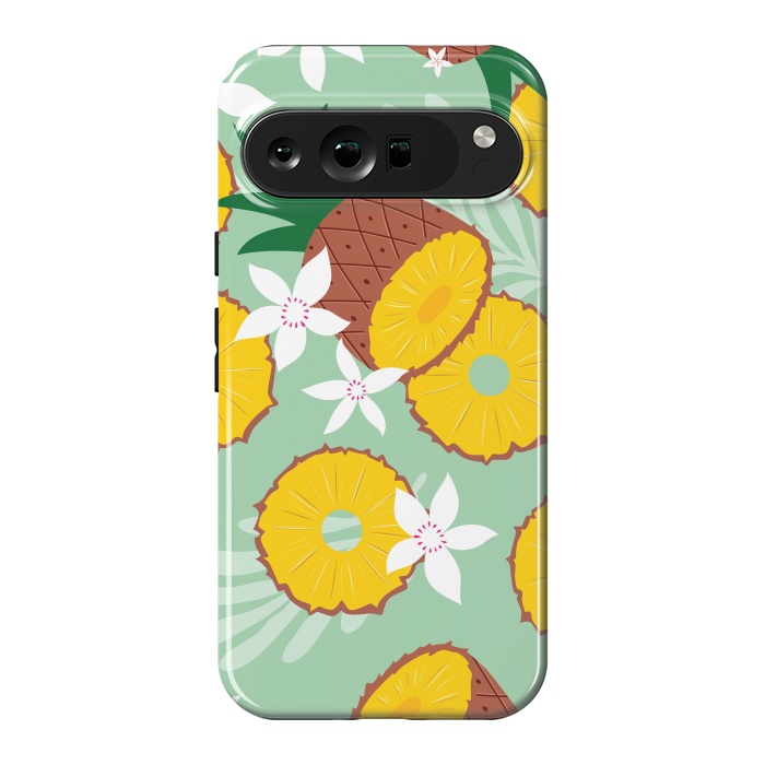 Pixel 9 Pro XL StrongFit Pineapple pattern 02 by Jelena Obradovic