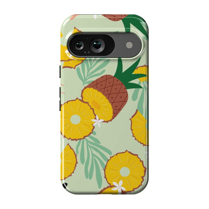 Pixel 9 StrongFit Pineapple pattern 03 by Jelena Obradovic