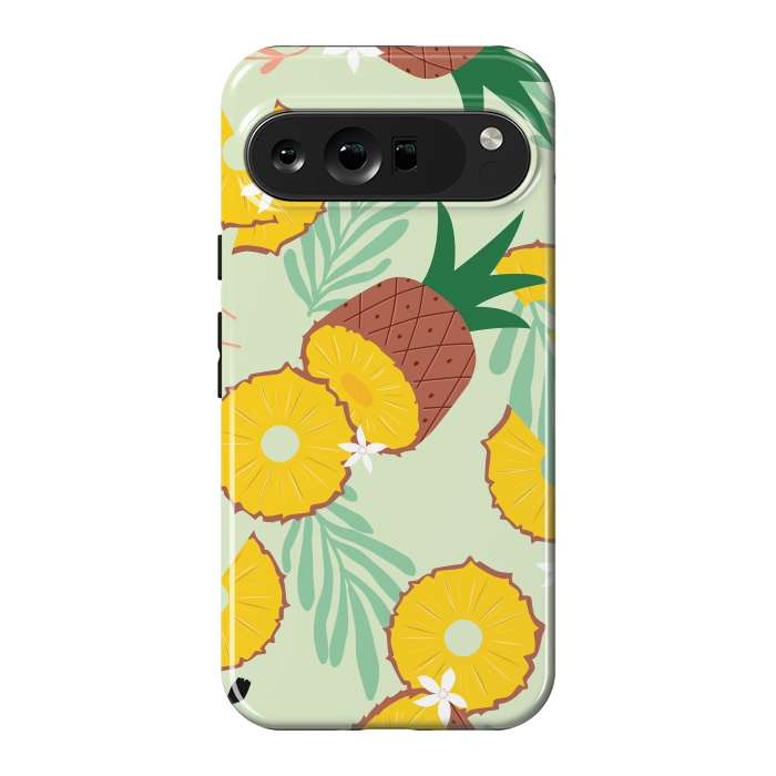 Pixel 9 Pro XL StrongFit Pineapple pattern 03 by Jelena Obradovic