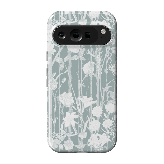 Pixel 9 pro StrongFit Pastel botanical floral vines by Oana 