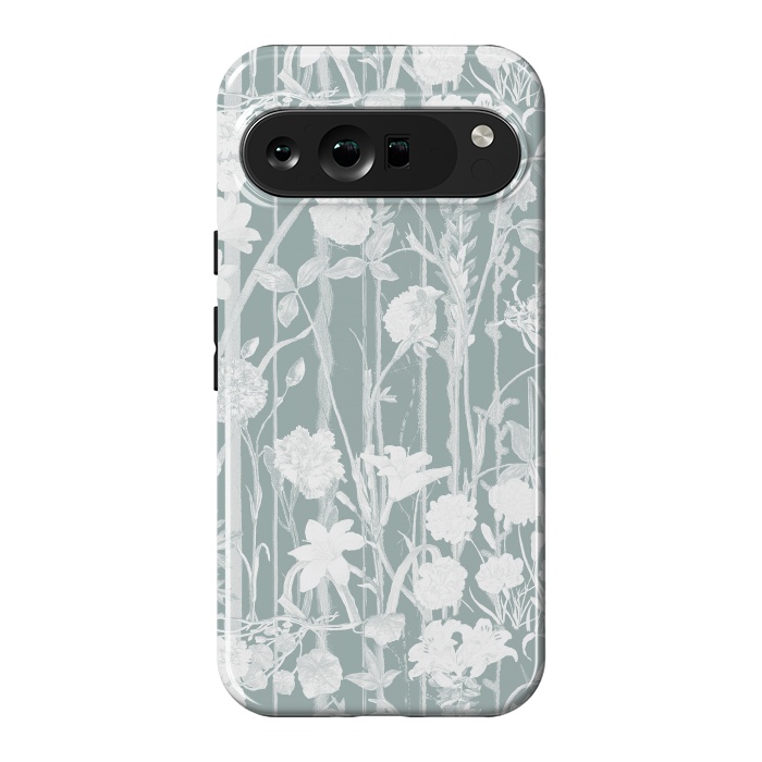 Pixel 9 Pro XL StrongFit Pastel botanical floral vines by Oana 