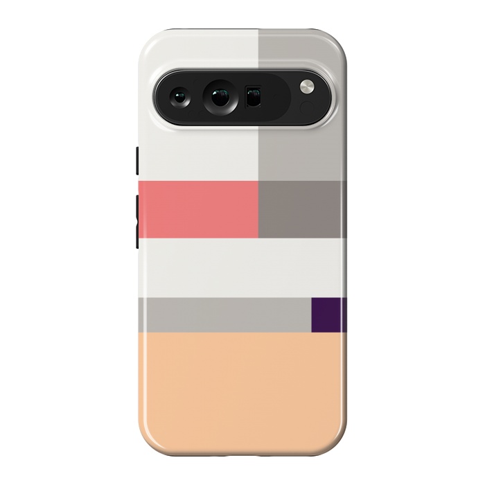 Pixel 9 Pro XL StrongFit Colors in Block Minimal Art by Creativeaxle