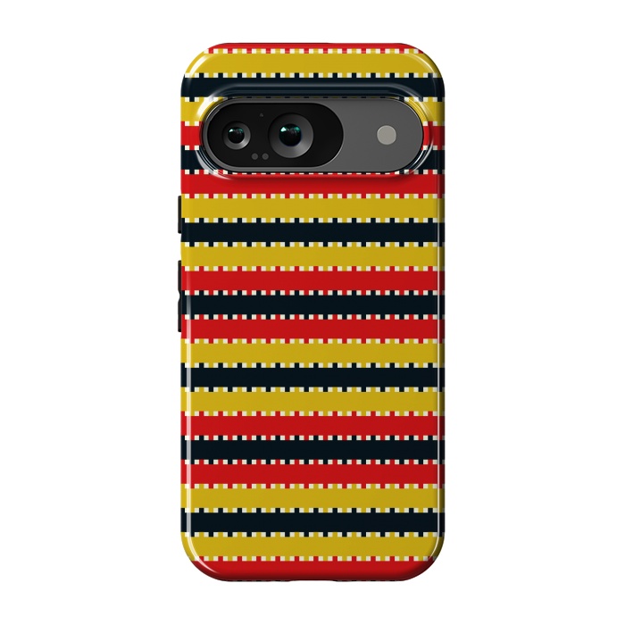 Pixel 9 StrongFit Plaid Yellow by TMSarts