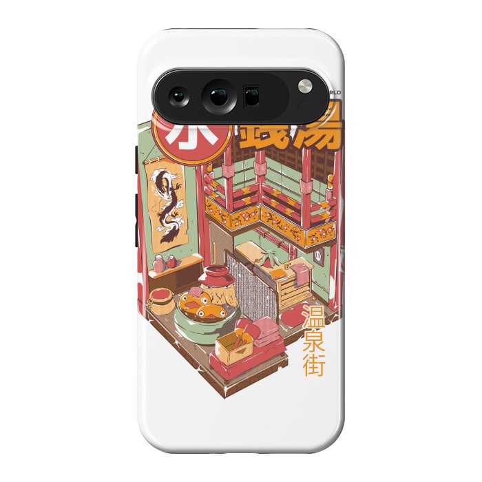 Pixel 9 Pro XL StrongFit Bath House by Ilustrata