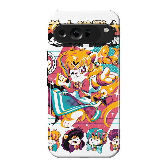 Pixel 9 Pro XL StrongFit Sailor Meow II by Ilustrata