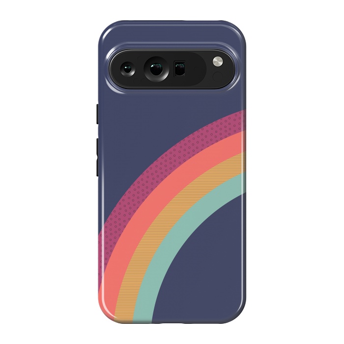 Pixel 9 Pro XL StrongFit Vintage Rainbow by ArtPrInk