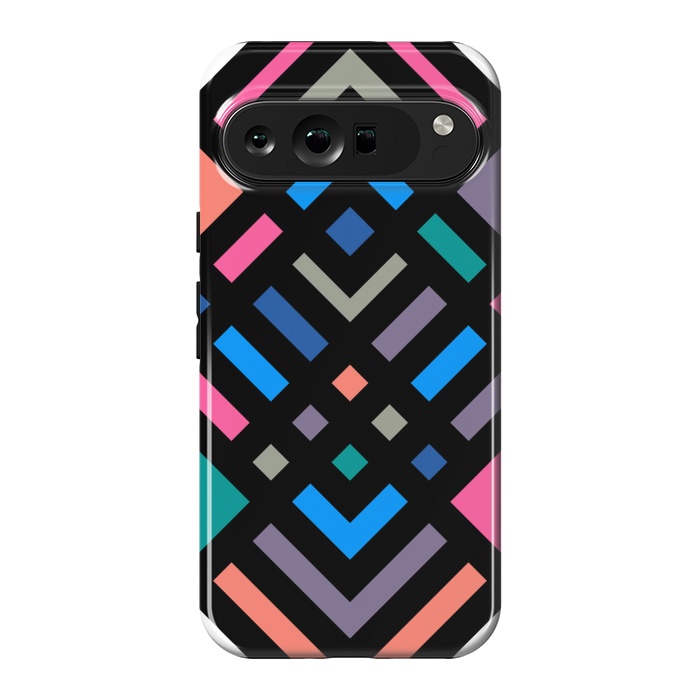 Pixel 9 Pro XL StrongFit Aztec Colors by TMSarts