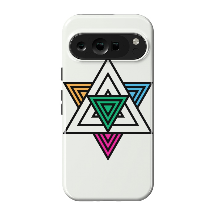 Pixel 9 pro StrongFit Star Triangles by TMSarts