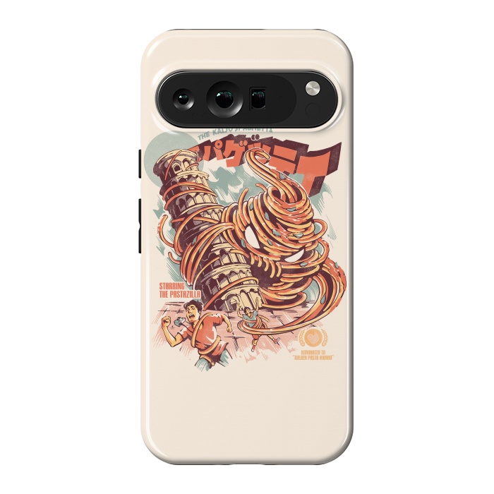 Pixel 9 Pro XL StrongFit The Kaiju Spaghetti by Ilustrata