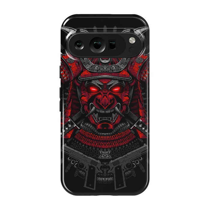 Pixel 9 pro StrongFit Red Samurai  by Alberto