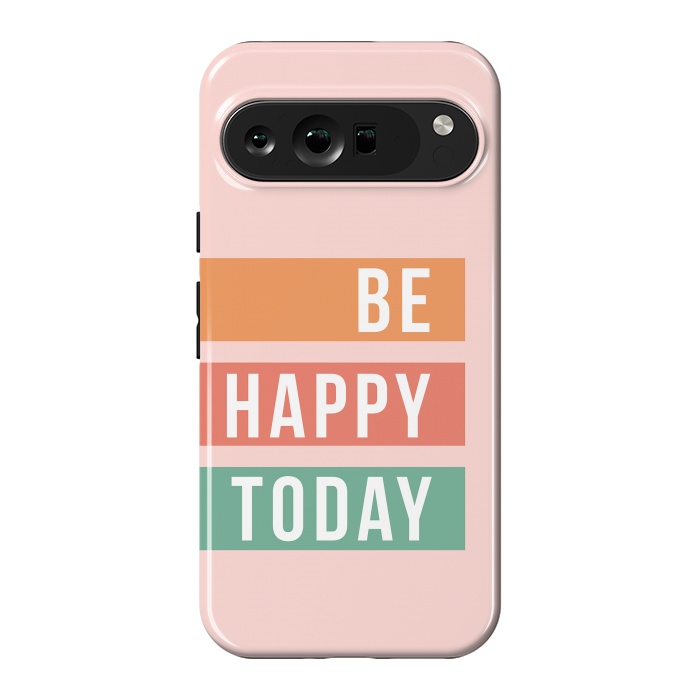 Pixel 9 Pro XL StrongFit Be Happy Today Rainbow by ArtPrInk