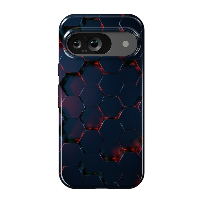 Pixel 9 StrongFit Hexagons  by Winston