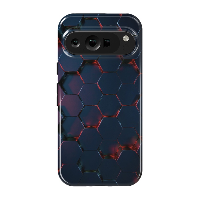 Pixel 9 pro StrongFit Hexagons  by Winston