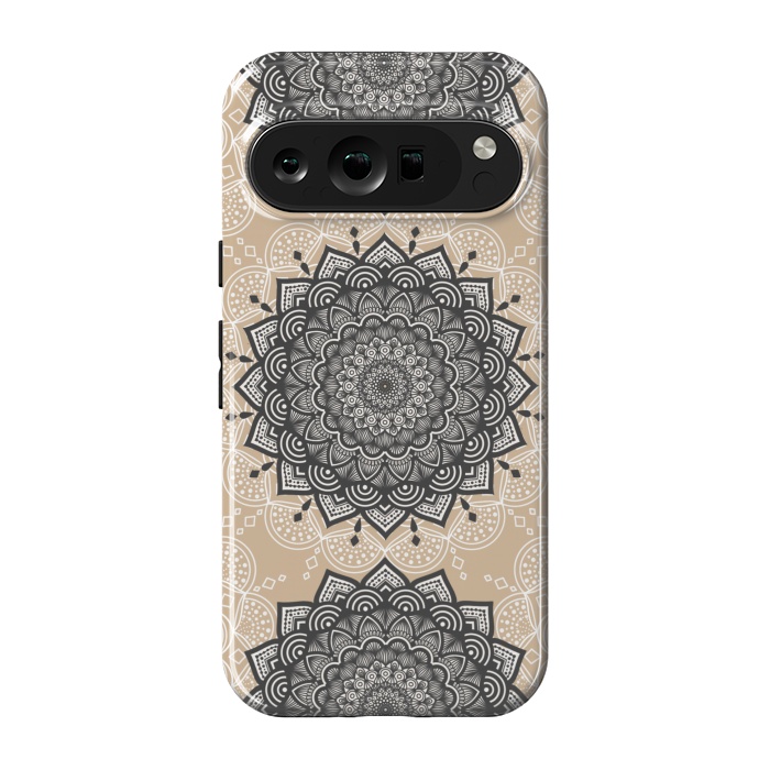 Pixel 9 pro StrongFit Flower mandalas. by Jms