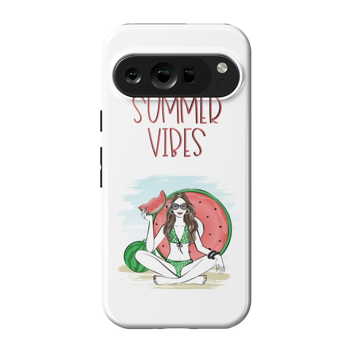 Pixel 9 pro StrongFit Summer vibes girl by Martina