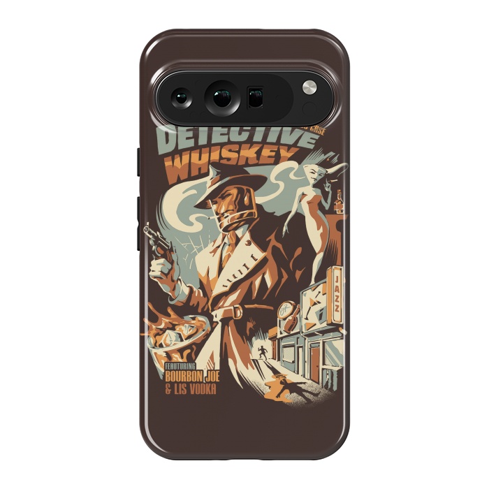 Pixel 9 Pro XL StrongFit Detective Whiskey by Ilustrata