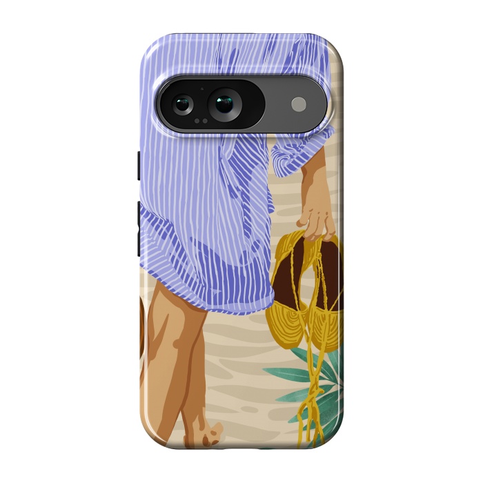 Pixel 9 StrongFit I followed my heart & it led me to the beach | Boho Ocean Sand Sea Beachy Fashion Summer by Uma Prabhakar Gokhale