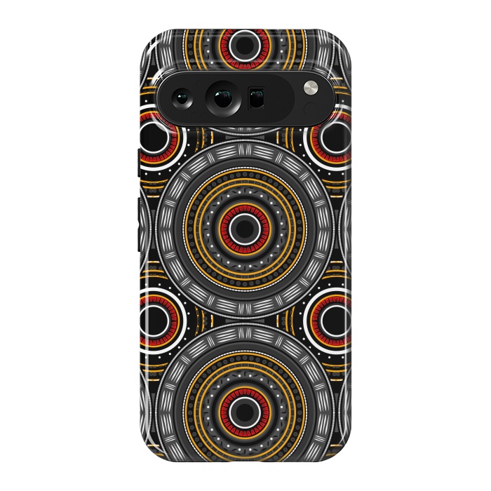 Pixel 9 Pro XL StrongFit Mandala Tribal Art by TMSarts