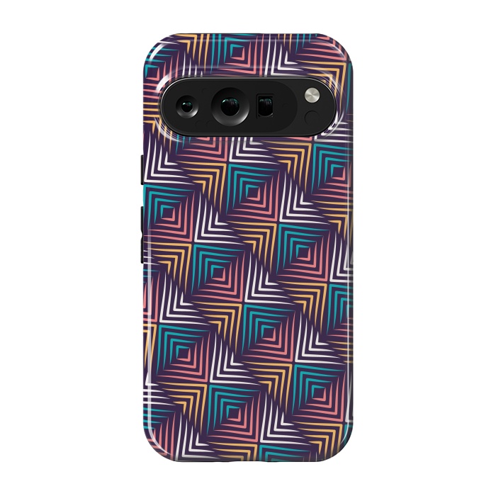 Pixel 9 pro StrongFit Geo Zigzag by TMSarts