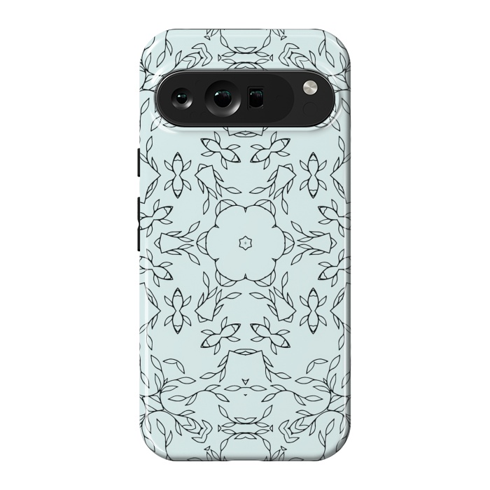 Pixel 9 Pro XL StrongFit Creeper Kaleidoscope Mandala by Creativeaxle