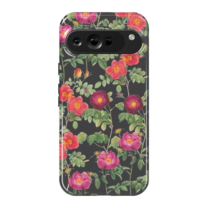 Pixel 9 Pro XL StrongFit Dark Roses by Zala Farah