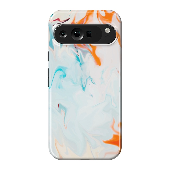 Pixel 9 Pro XL StrongFit Abstract Marble-I by Creativeaxle