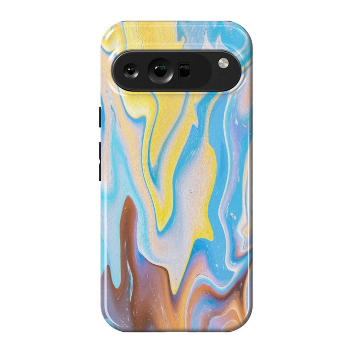 Pixel 9 Pro XL StrongFit Abstract Marble-II by Creativeaxle