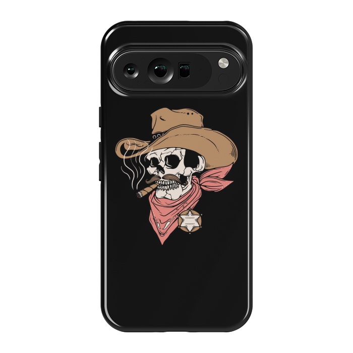 Pixel 9 Pro XL StrongFit Skull Sheriff by Afif Quilimo