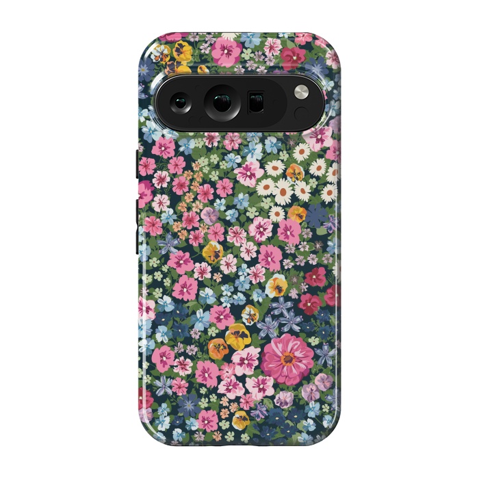 Pixel 9 pro StrongFit Beatiful and Cute Flowers in Different Colors XI by ArtsCase