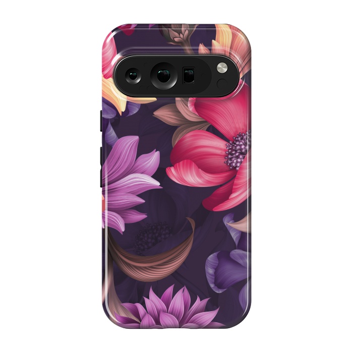 Pixel 9 pro StrongFit Botanical Floral illustration by ArtsCase